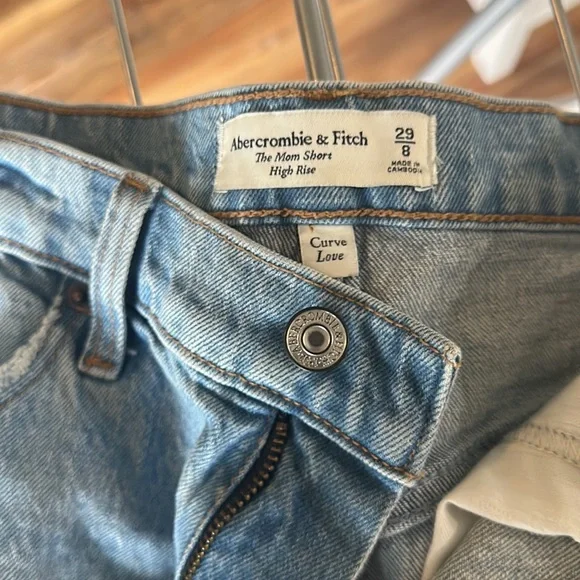 Abercrombie & fitch the mom short high rise curve love - Picture 2 of 4